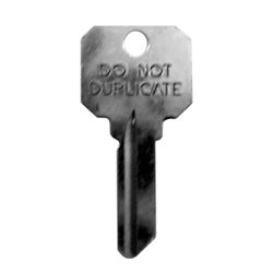 Kaba Ilco A1145FG-HNBL-DND A06 | Schlage 6-pin, Do not Duplicate Brass