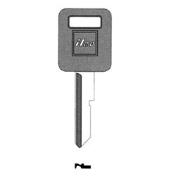 Kaba Ilco B44-P NP A09 | Vehicle Key Blank, E, Plastic Head, Brass, Nickel Plated, 9 Price Group, For General Motors