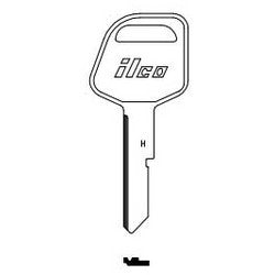 Kaba Ilco B79 NP A06 | Vehicle Key Blank, Brass, Nickel Plated, 6 Price Group, For General Motors