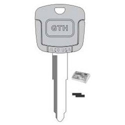 Kaba Ilco EK3-MAZ24 NP A62 KIT | Vehicle Key Kit, J, Electronic Key, Cloning Tool, Brass, Nickel Plated, 62 Price Group, For Mazda