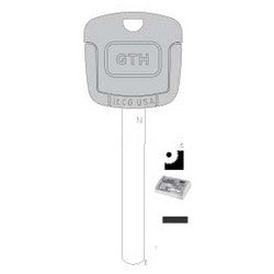 Kaba Ilco EK3-SUB1 NS A92 KIT | Vehicle Key Kit, N, High Security, Electronic Key, Cloning Tool, Special Key Machine, Brass, Nickel Plated