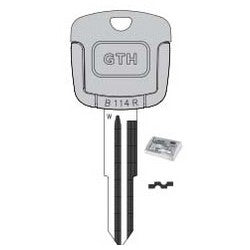 Kaba Ilco EK3P-B114R NP A62 KIT | Vehicle Key Kit, W, Electronic Key, Cloning Tool, Brass, Nickel Plated, 62 Price Group, For Saturn