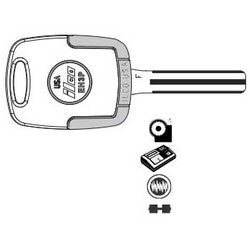 Kaba Ilco EK3P-HY20 NS A92 | Vehicle Key, F, Electronic, Cloning Tool, Special Key Machine, Natural Nickel Silver, 62 Price Group