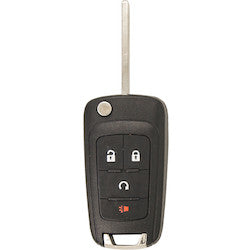 Kaba Ilco FLIP-GM-4B3HS | GM 4-Button Flip Key – High Security
