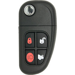Kaba Ilco FLIP-JAG-4B1 | Jaguar 4-Button Flip Key – Tibbe Style