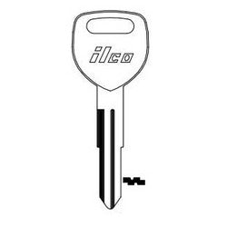 Kaba Ilco HD103 NP A04 | Vehicle Key Blank, Brass, Nickel Plated, 3 Price Group, For Honda Automobile