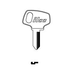 Kaba Ilco HD36 NP A20 | Vehicle Key Blank, Brass, Nickel Plated, 20 Price Group, For Honda Motorcycle