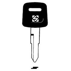 Kaba Ilco HON24RP NP A13 | Vehicle Key Blank, Natural Brass, 13 Price Group, For Honda Motorcycle