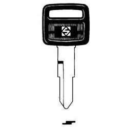 Kaba Ilco HON31RAP NP A13 | Vehicle Key Blank, Natural Brass, 13 Price Group, For Honda Motorcycle