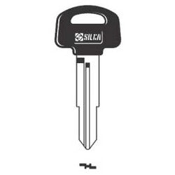 Kaba Ilco HON64RBP-SI | Vehicle Key Blank, Steel, Nickel Plated, For Honda Motorcycle