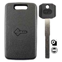 Kaba Ilco HU137MHK NP A67 | Vehicle Key Blank, Smart Key System, Natural Nickel Silver, 67 Price Group, For Volvo