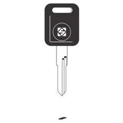 Kaba Ilco HU49AT5LT-SI NP A22 | Vehicle Key Blank, Brass, Nickel Plated, 22 Price Group, Without Transponder, For Audi
