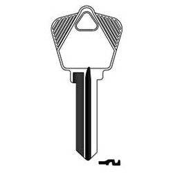 Kaba Ilco K7-NS NS A31 | Key Blank, Look-Alike, 6-Pin, Natural Nickel Silver, 6 Price Group, For Arrow