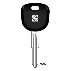Kaba Ilco KIA3R-GTS NP A71 | Vehicle Key Shell, Look-Alike, Brass, Nickel Plated, With GTI Transponder, For Kia