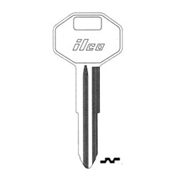 Kaba Ilco MIT1 NP A05 | Chrysler/Mitsubishi Key Blank, X176-MIT1