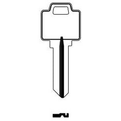 Kaba Ilco P1555-NS NS A29 | Key Blank, Look-Alike, 5-Pin, Natural Nickel Silver, 4 Price Group, For Weiser