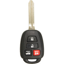 Kaba Ilco RHK-TOY-4BH2 | Toyota 4 Button, H Transponder, FCC GQ4-52T