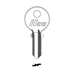 Kaba Ilco RO5R-SI NP A19 | Key Blank, Citroen/Mack/Renault (R62DM Equivalent)