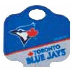 Kaba Ilco SC1-MLB-BLUE JAYS A46 | Decorative Key Blank, MLB Team Key, Schlage, Blue Jays Logo, SC1 Keyway, 46 Price Group