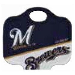 Kaba Ilco SC1-MLB-BREWERS A46 | Decorative Key Blank, MLB Team Key, Schlage, Brewers Logo, SC1 Keyway, 46 Price Group