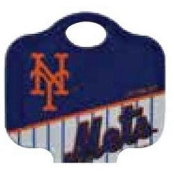 Kaba Ilco SC1-MLB-METS A46 | Decorative Key Blank, MLB Team Key, Schlage, Mets Logo, SC1 Keyway, 46 Price Group