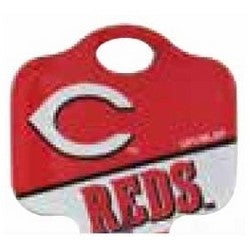 Kaba Ilco SC1-MLB-REDS A46 | Decorative Key Blank, MLB Team Key, Schlage, Reds Logo, SC1 Keyway, 46 Price Group