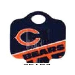 Kaba Ilco SC1-NFL-BEARS A46 | Decorative Key Blank, NFL Team Key, Schlage, Bears Logo, SC1 Keyway, 46 Price Group