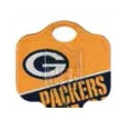 Kaba Ilco SC1-NFL-PACKERS A46 | Decorative Key Blank, NFL Team Key, Schlage, Packers Logo, SC1 Keyway, 46 Price Group