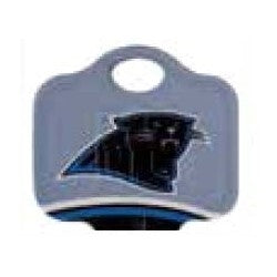 Kaba Ilco SC1-NFL-PANTHERS A46 | Decorative Key Blank, NFL Team Key, Schlage, Panthers Logo, SC1 Keyway, 46 Price Group