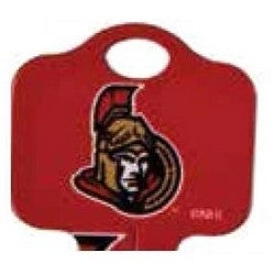 Kaba Ilco SC1-NHL-SENATORS A46 | Decorative Key Blank, NHL Team Key, Schlage, Senators Logo, SC1 Keyway, 46 Price Group