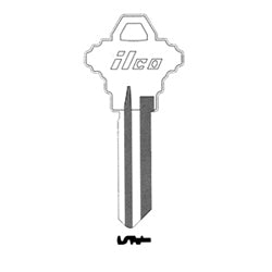 Kaba Ilco SC1467-HNBL-DND A06 | Schlage 6-pin, Do not Duplicate Brass