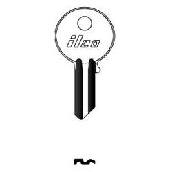 Kaba Ilco SX9B NP A10 | Cylinder Lock Key Blank, 3-Pin, Brass, Nickel Plated, 10 Price Group, For Yale