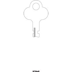 Kaba Ilco T124 ST A08 | Key Blank – Miscellaneous Applications