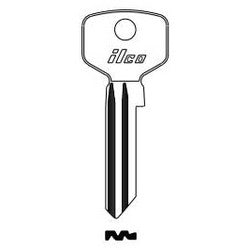 Kaba Ilco TO6 NP A22 | Cylinder Lock Key Blank, Brass, Nickel Plated, 22 Price Group, For Trio