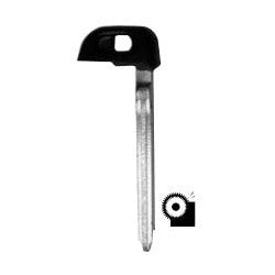 Kaba Ilco TOY51-P NS | Key Blank, Emergency, Plastic Head, Brass, Nickel Plated, For Toyota Prox