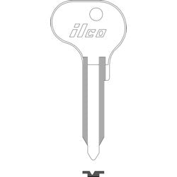 Kaba Ilco VW77 NP A13 | Key Blank – Ford International, Jaguar, Volkswagen