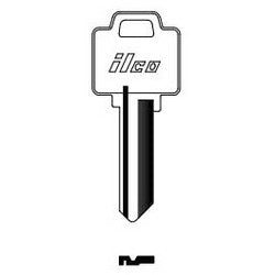 Kaba Ilco WR5-BR-250PK BR A33 | Cylinder Lock Key Blank, Natural Brass, 33 Price Group, For Weiser, 250 each per Pack