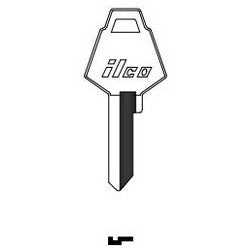 Kaba Ilco XL7-BR BR A34 | Cylinder Lock Key Blank, Natural Brass, 34 Price Group, For XL Lock
