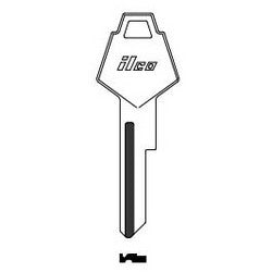 Kaba Ilco Y152-NP NP A34 | Vehicle Key Blank, Brass, Nickel Plated, 34 Price Group, For Chrysler