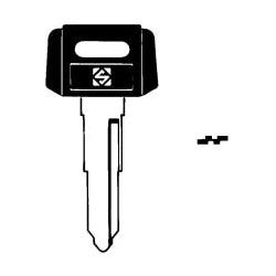 Kaba Ilco YH29 NP A18 | Vehicle Key Blank, Brass, Nickel Plated, 18 Price Group, For Yamaha