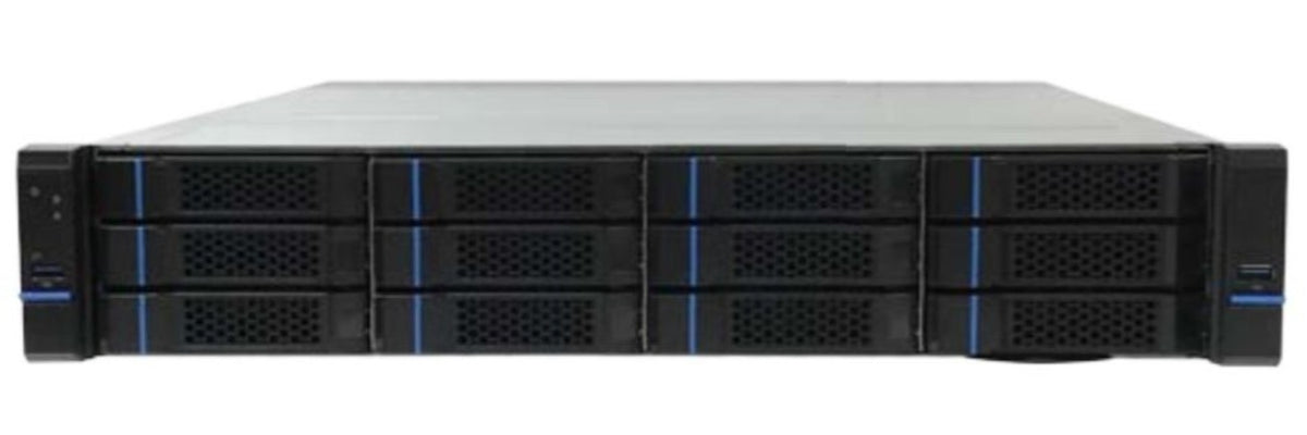 Kantech Systems ADVER84R5N2H | VideoEdge 2U HC NVR, 84TB RAID 5 (96 TOTAL), 4 NIC, Redundant PS