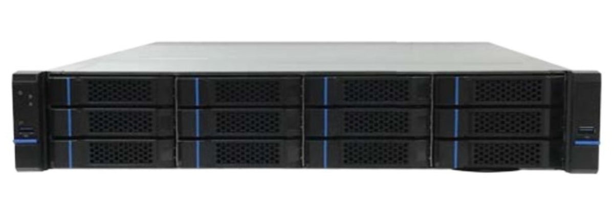 Kantech Systems ADVER96R5N2H | VideoEdge 2U HC NVR, 96TB RAID 5 (108 TOTAL), 4 NIC, Redundant PS