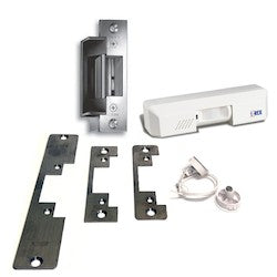 Kantech Systems DK-1 | T.REX-LT request-to-exit-detector, door contact, 3.175 cm (1.25 in) electric door strike (12 VAC/DC
