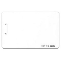Kantech Systems HID-C1586KSF-G | HID ISOProx II Composite 40% Polyester / 60% PVC card, KSF, thin credit card size, glossy front/ back