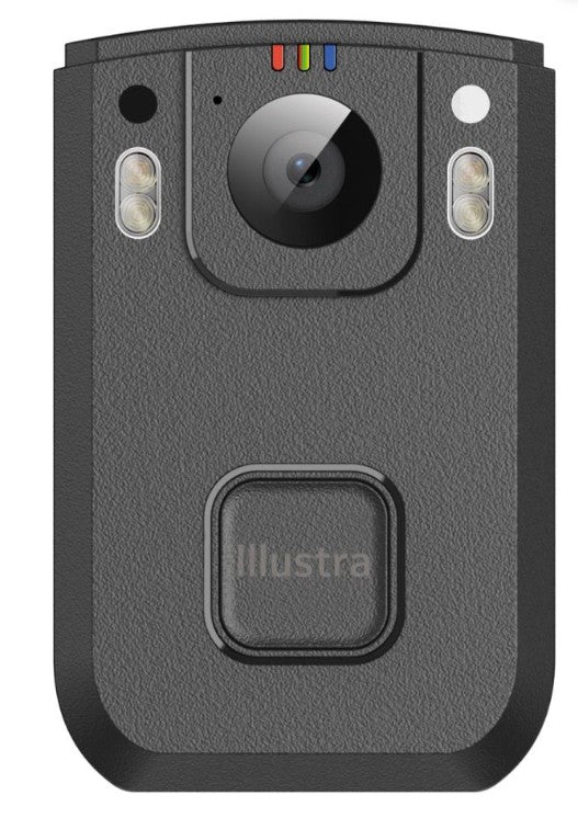 Kantech Systems IWX2-064-4G-W2 | Illustra Body Worn Camera, USB-C, Wi-fi, Bluetooth, GPS, 3G/4G, IP67, 64GB Memory, ROW