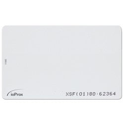 Kantech Systems P20DYE | ioProx card, XSF/ 26-bit Wiegand, thin credit card size, glossy front/ back for dye-sub printing