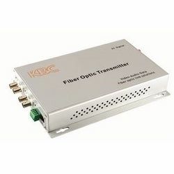 Kbc Networks FDVA4-DB1-M1T-WSA | 4-ch Point-to-point Simplex Video Transmitter, 1-ch Duplex Data, 1 Fiber, 1310/1550 Nm Multimode, 12 Db Optical Loss Budget