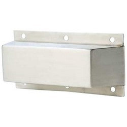 Keedex Inc K-12S-SGT | Protect-A-Lok, Large, 8" Length X 3.75" Width X 2.08" Depth, 18 Gauge Stainless Steel, For Sargent Exit Device