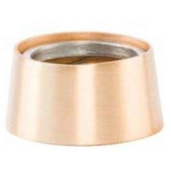 Keedex Inc K-24L-10 | Cylinder Guard Ring, Free Spinning, Large, Satin Bronze, For 1-1/4 To 1-3/8" Cylinder Plate