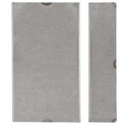 Keedex Inc K-BX458175 | Weldable Blank Box, 4-1/2" Width X 1-3/4" Depth X 8" Height, 14 Gauge Steel